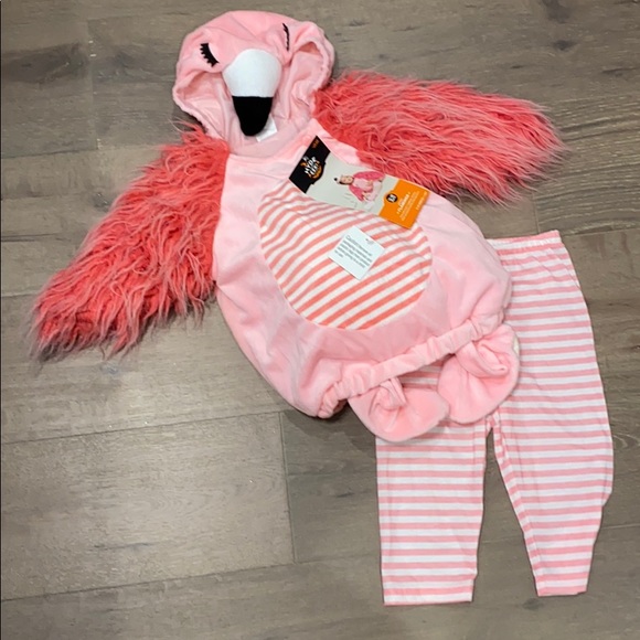 Hide and Eek Other - NWT Flamingo Costume 12-18 mos